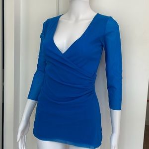 Saks Fifth Avenue Blue, Mesh Low Top, Size M